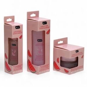 Set of 3 - B Pure Glow Up Toner, Serum & Night Moisturizer Watermelon